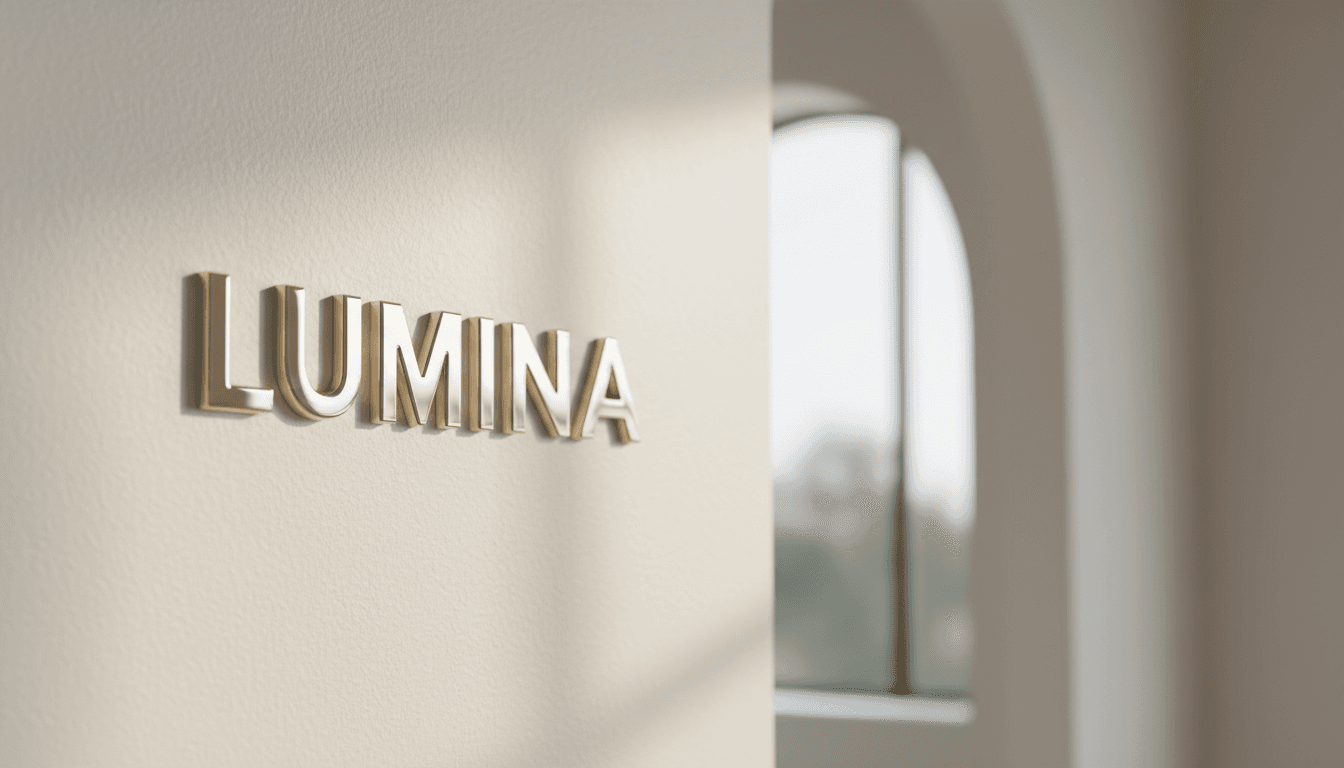 Liquid acrylic letters with glossy premium finish